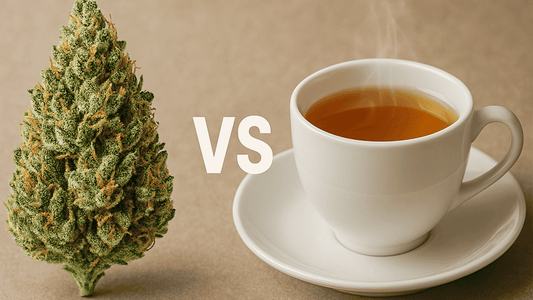 Can you smoke CBD flower tea?