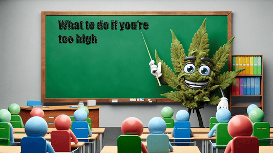What To Do If You're Too High