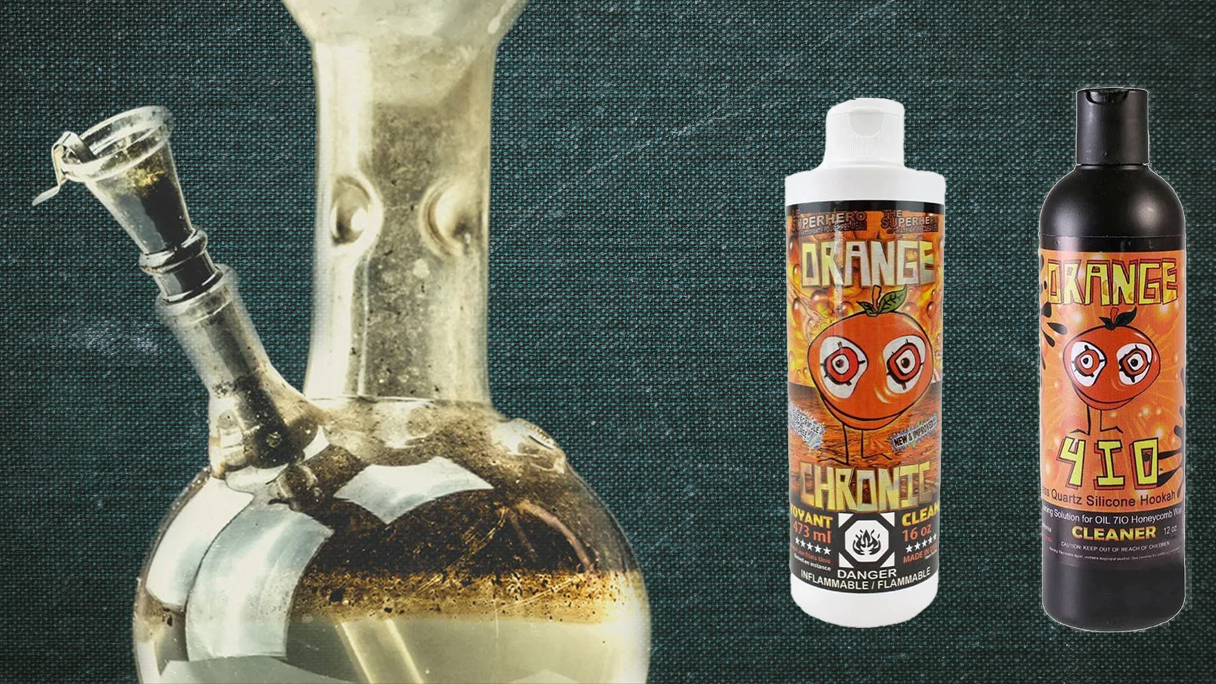 The Best Way To Clean A Bong: ISO vs Orange Chronic –