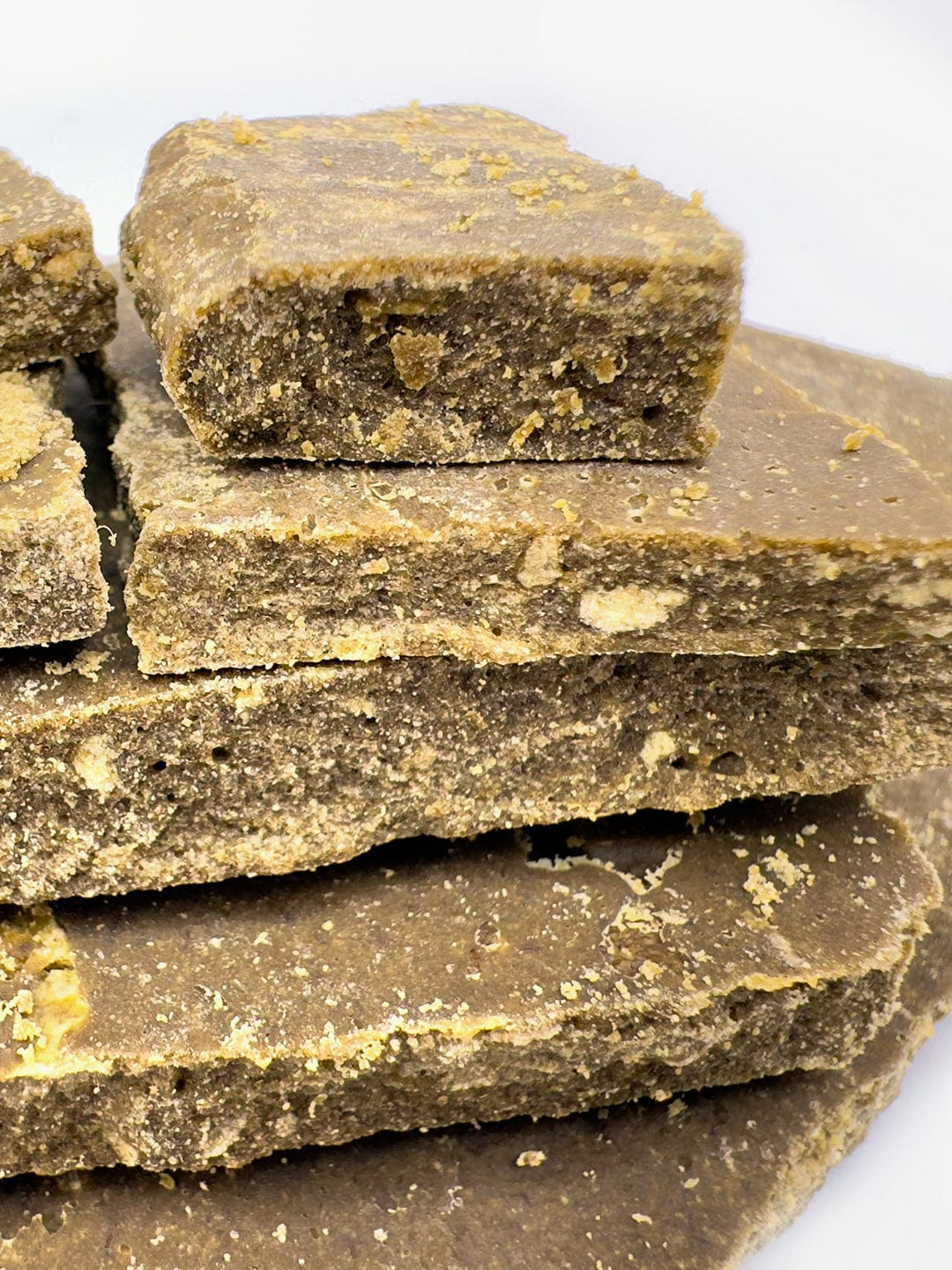 bubble hash close up