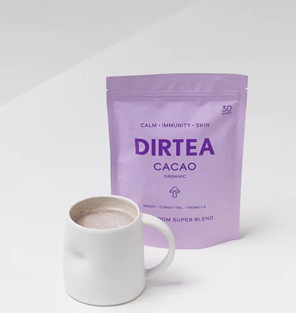 DIRTEA Cacao Super Blend - 1000mg Mushroom Blend
