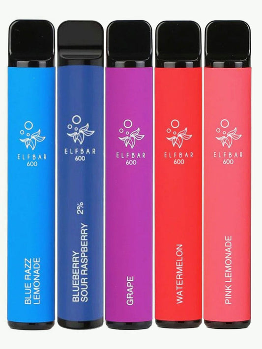 Elf Bar 600 Disposable Vape Pod - 20mg
