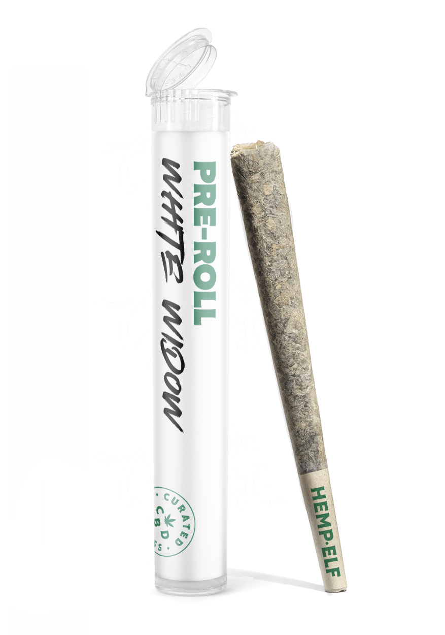 white widow cbd pre-roll