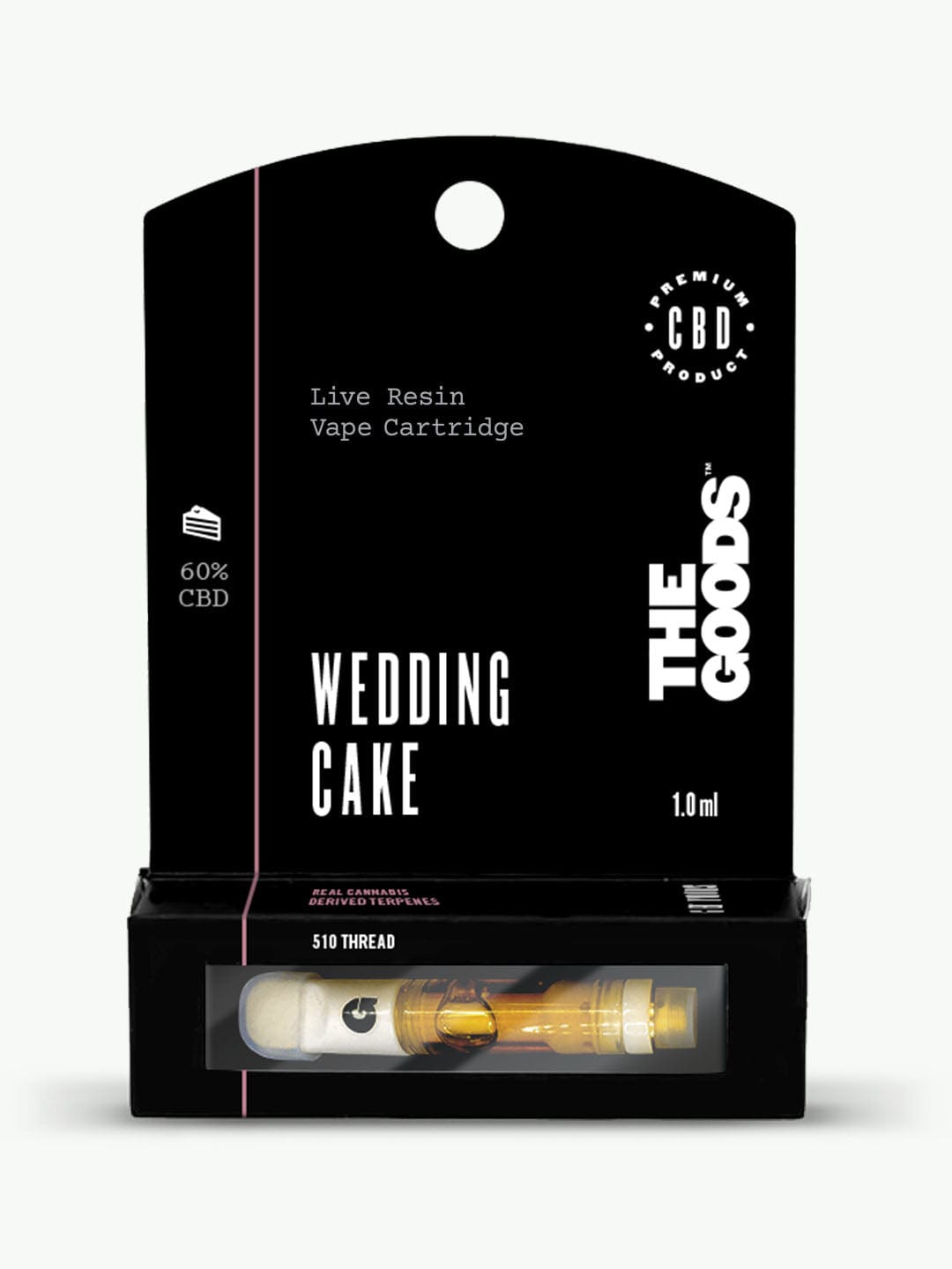 Wedding Cake Live Resin 510 Cartridge 60% CBD 1.0ml HempElf.com Wedding Cake Live Resin 510 Cartridge 60% CBD 1.0ml HempElf.com