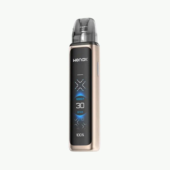 Geekvape Wenax Q Ultra Pod Vape Kit - Champagne Gold HempElf.com Geekvape Wenax Q Ultra Pod Vape Kit - Champagne Gold HempElf.com