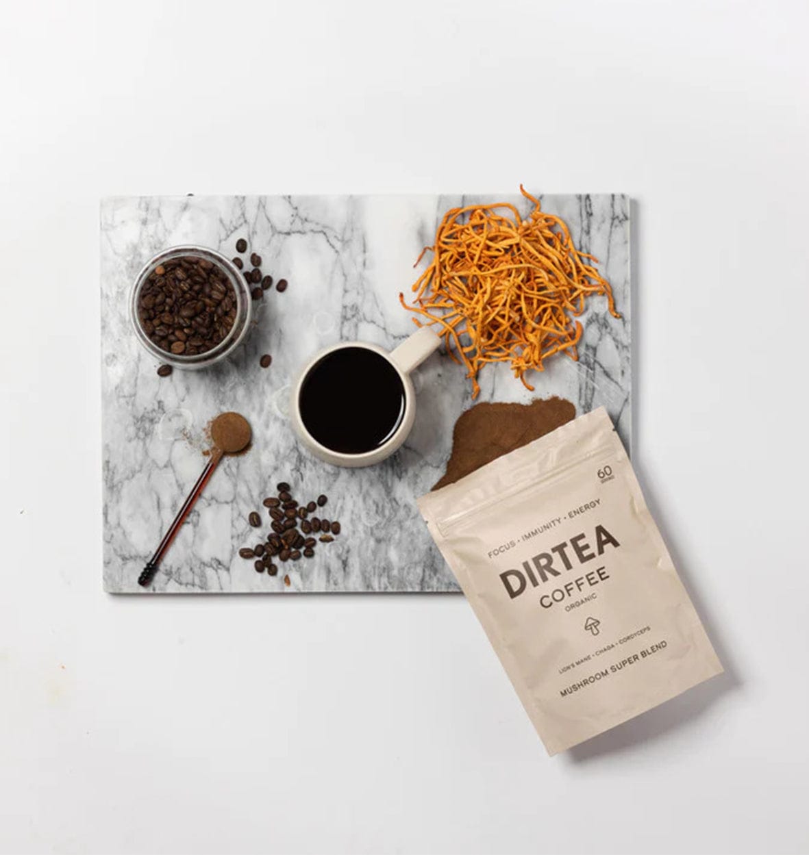 DIRTEA Coffee Super Blend - 1000mg Mushroom Blend