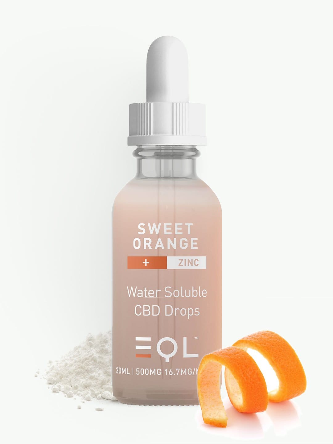 500mg CBD Water Soluble|Zinc, Sweet Orange
