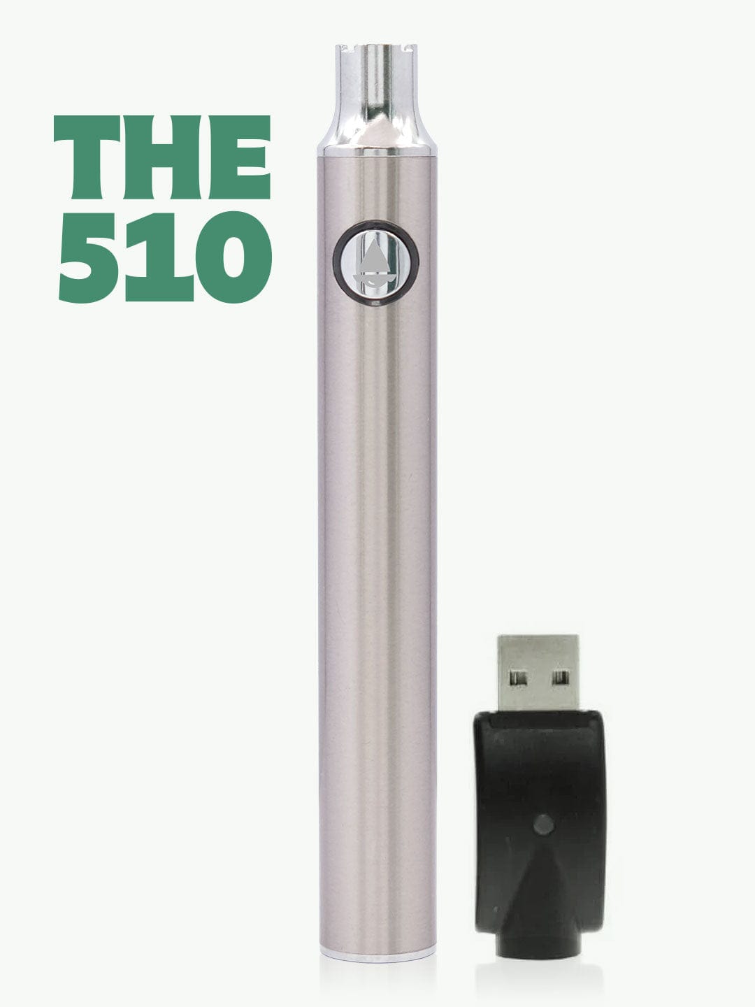 The 510 Battery 1100mAh Battery Charger Kit HempElf.com The 510 Battery 1100mAh Battery Charger Kit HempElf.com