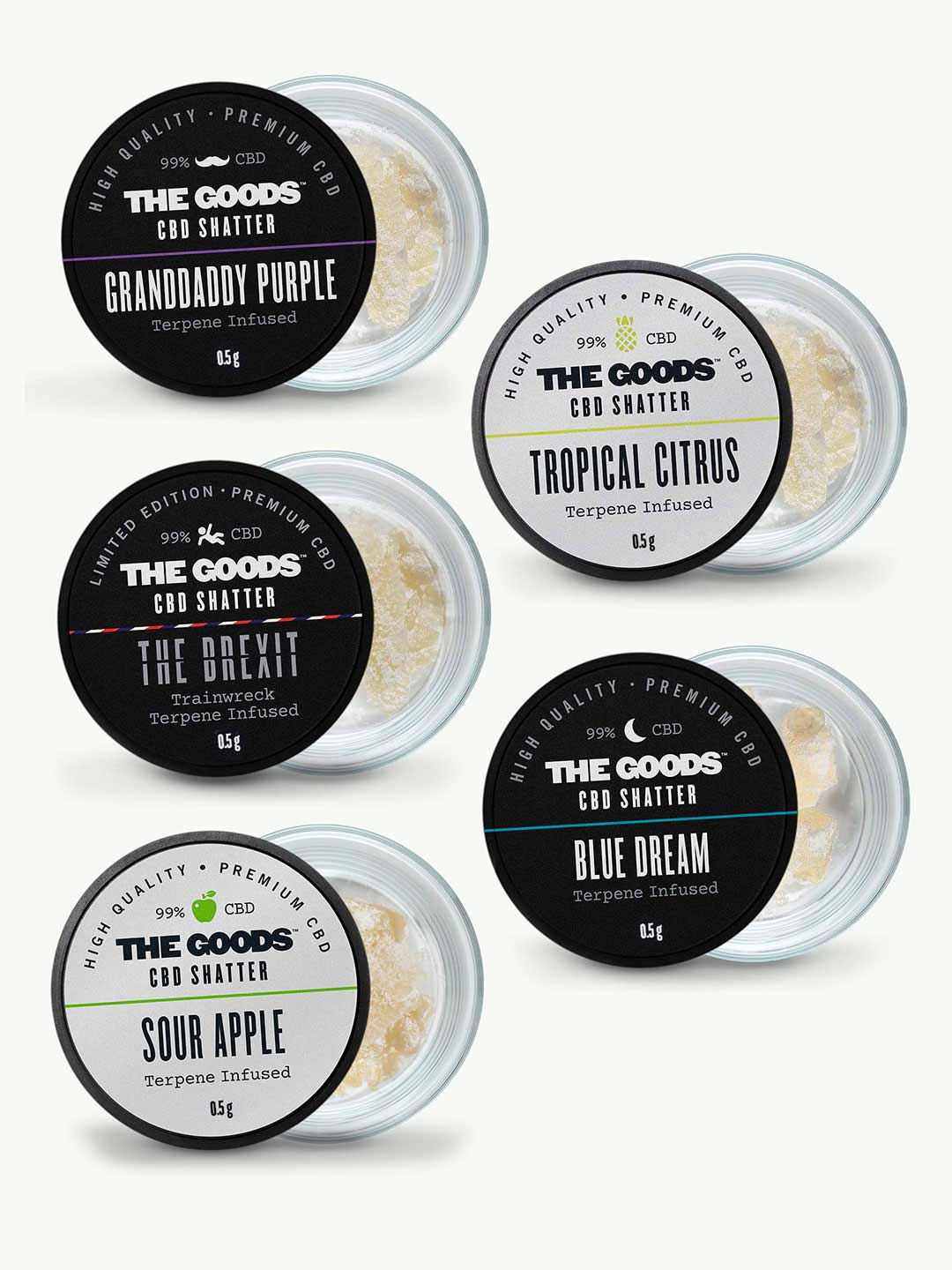 CBD Shatter Bundle - ISOLATE