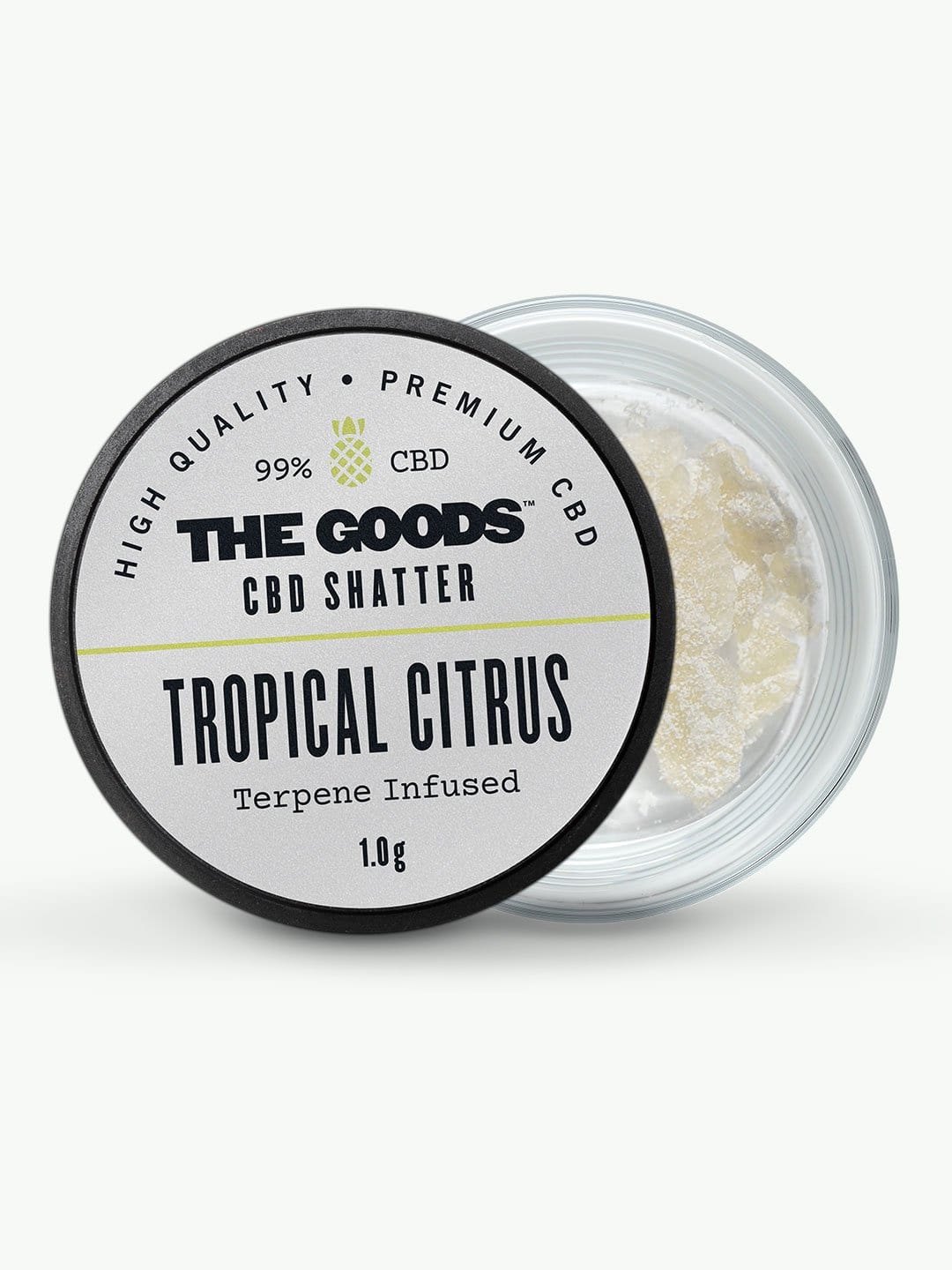 TROPICAL CITRUS CBD ISOLATE SHATTER UK