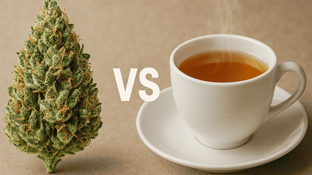 Can you smoke CBD flower tea?