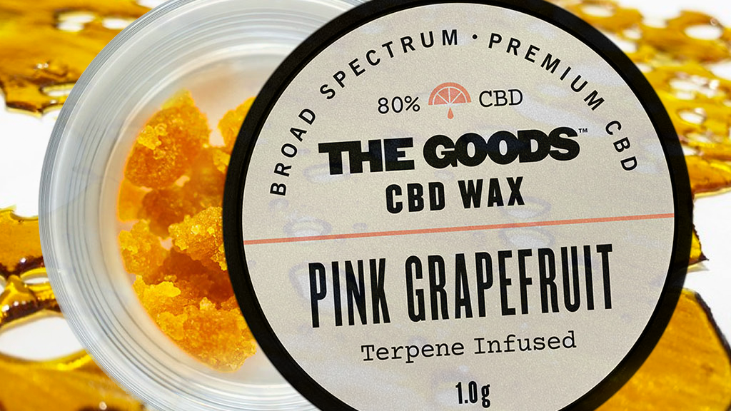 The Goods Pink Grapefruit CBD Wax