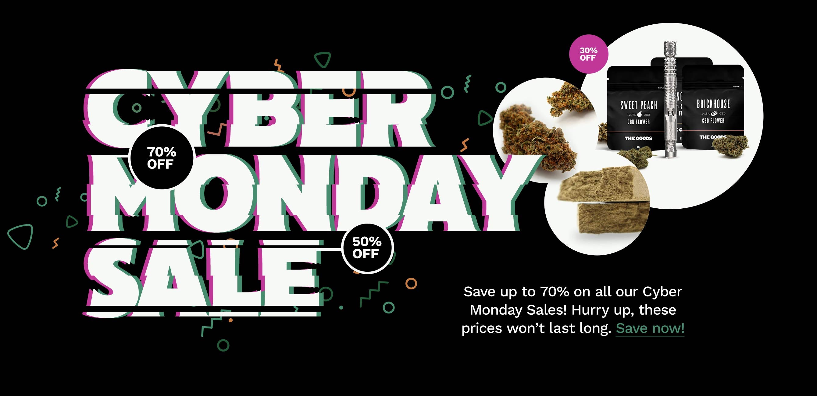 Cyber Monday Hash Sale