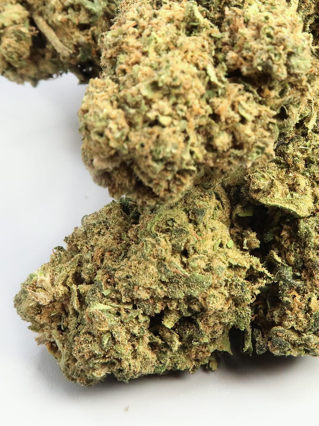 Close up of  Amnesia 
CBD flowers