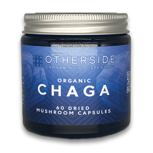 Organic Chaga Dried Mushroom Capsules