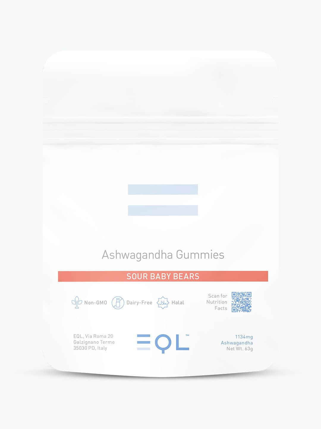 EQL Sour Baby Bears Ashwagandha Gummies