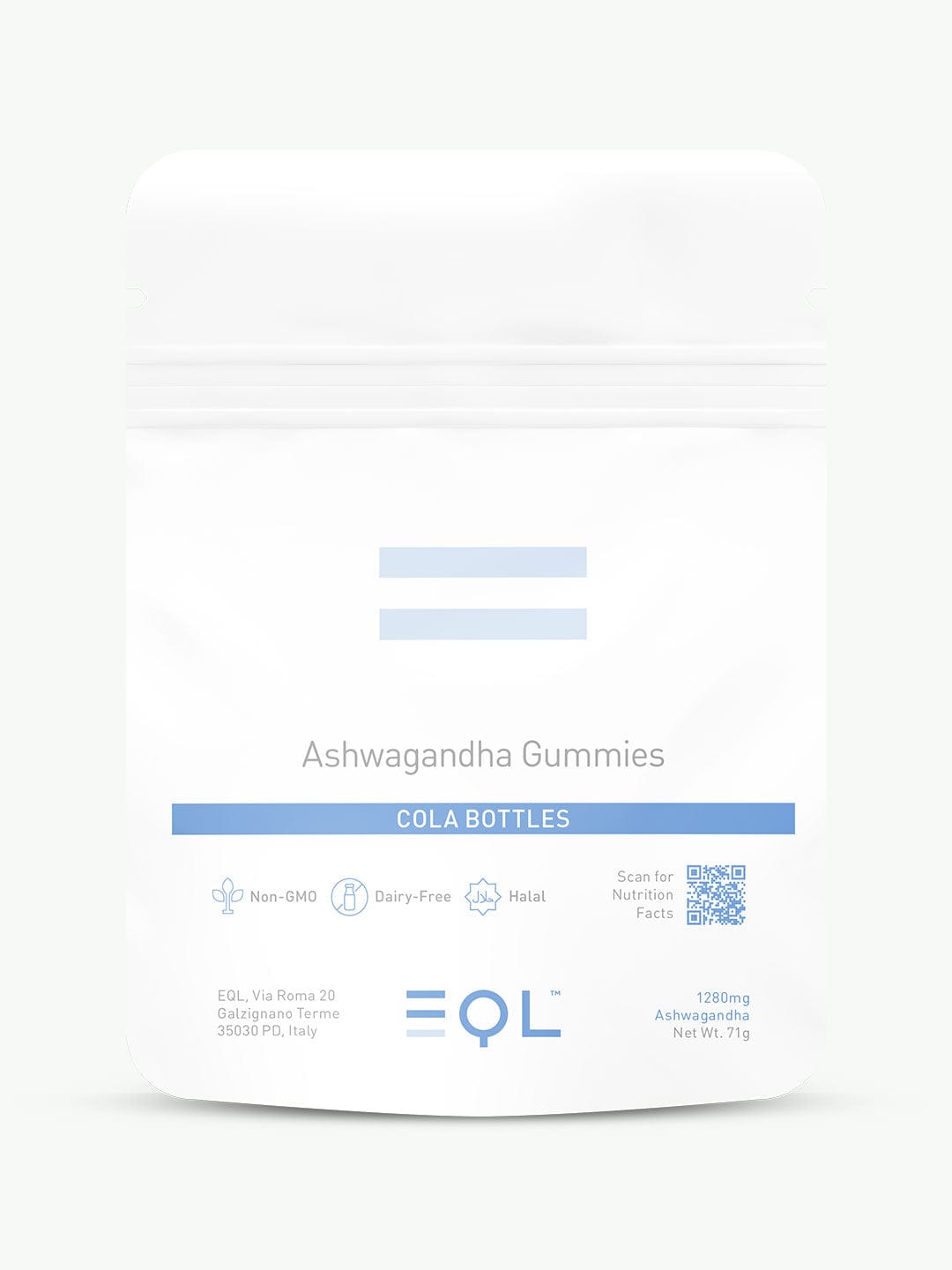 EQL Cola Bottles Ashwagandha Gummies