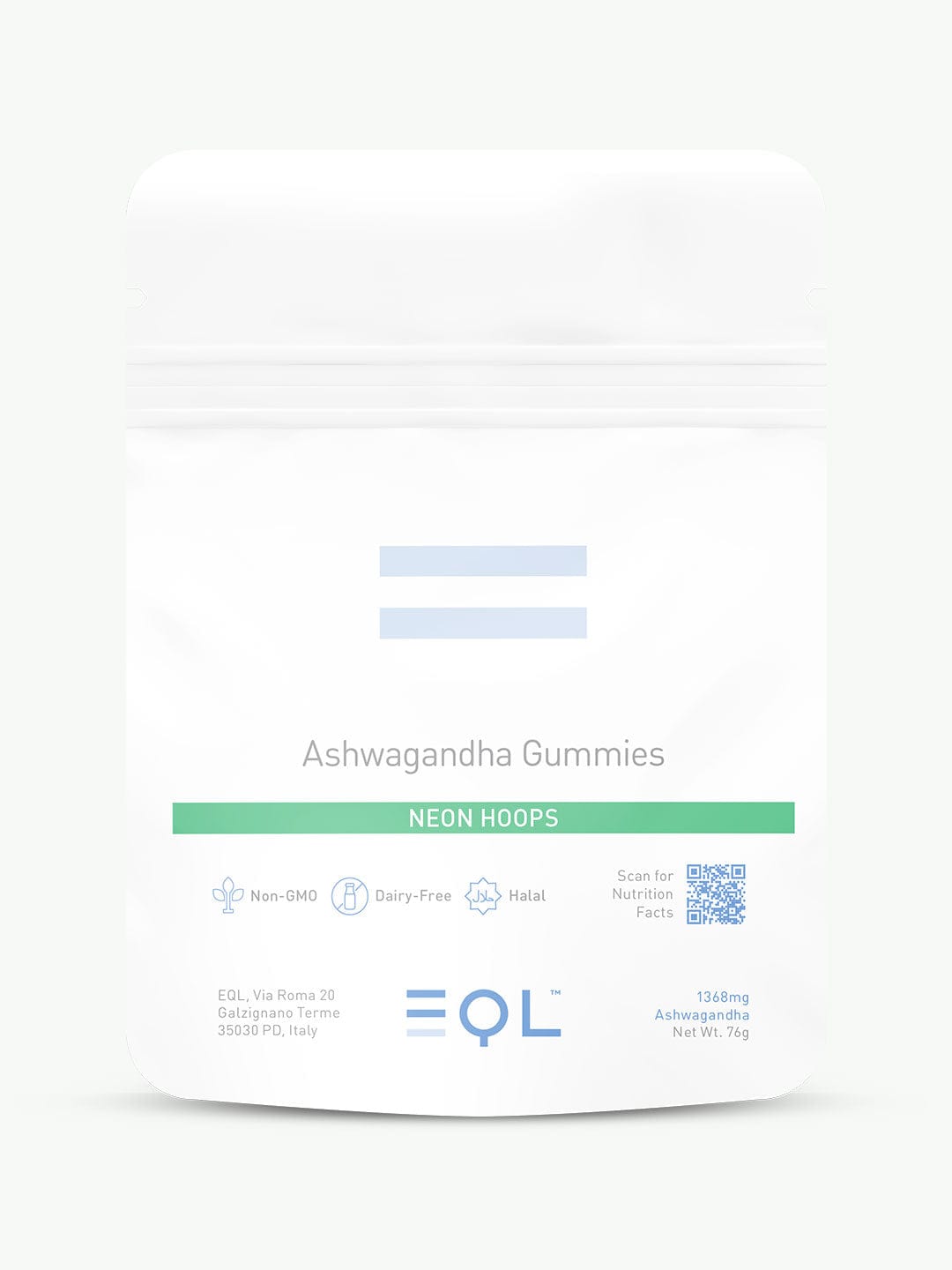 EQL Neon Hoops Ashwagandha Gummies