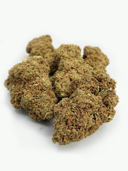 Cluster of Gorilla Glue CBD flowers