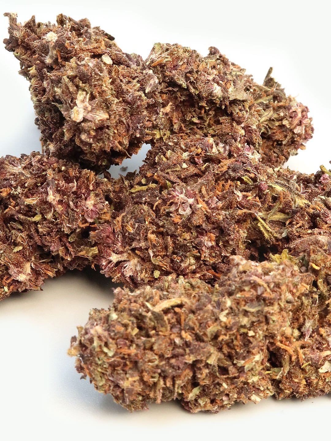 Close up of Grape Ape CBD flowers