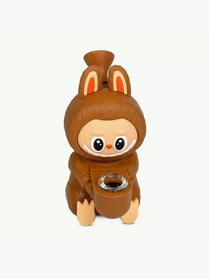 labubu bong brown