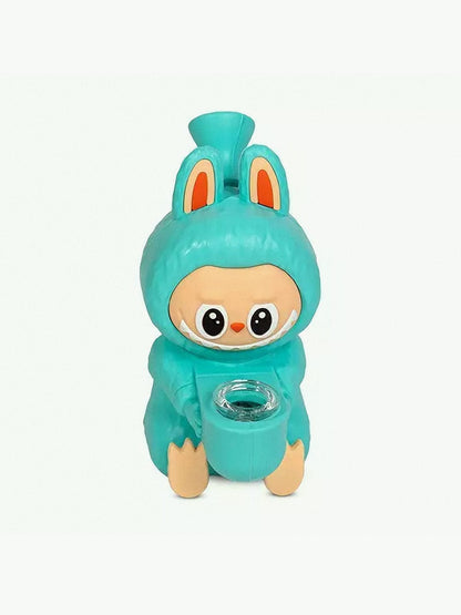 labubu bong turquoise