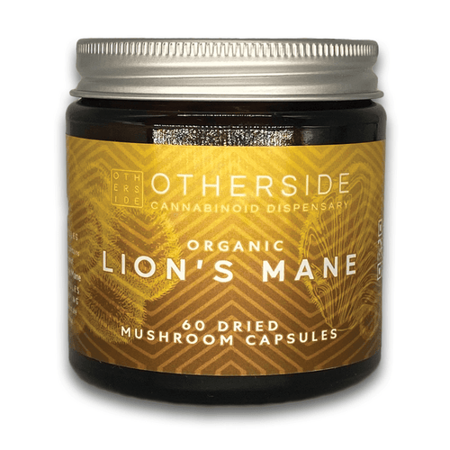 Organic Lion's Mane Dried Mushroom Capsules