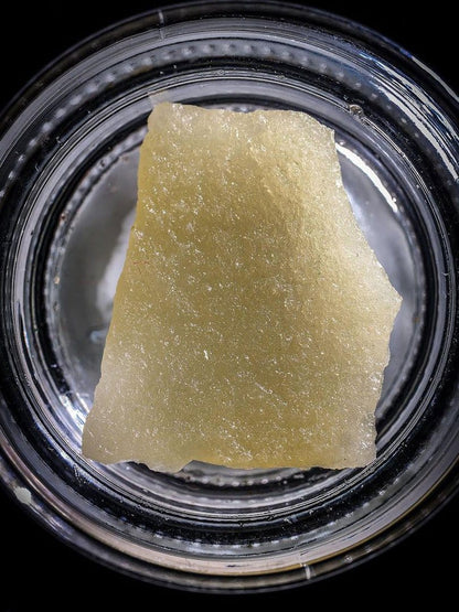 CBD  Shatter Closeup