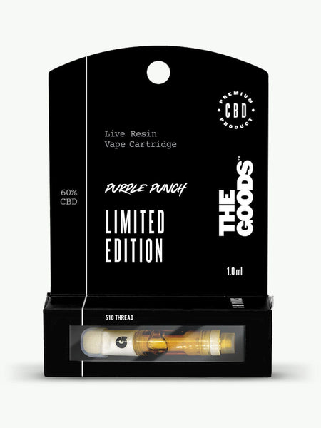 Purple Punch Live Resin 510 Cartridge 60% CBD 1.0ml – HempElf.com