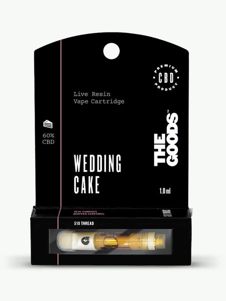 Wedding Cake Live Resin 510 Cartridge 60% CBD 1.0ml HempElf.com Wedding Cake Live Resin 510 Cartridge 60% CBD 1.0ml HempElf.com