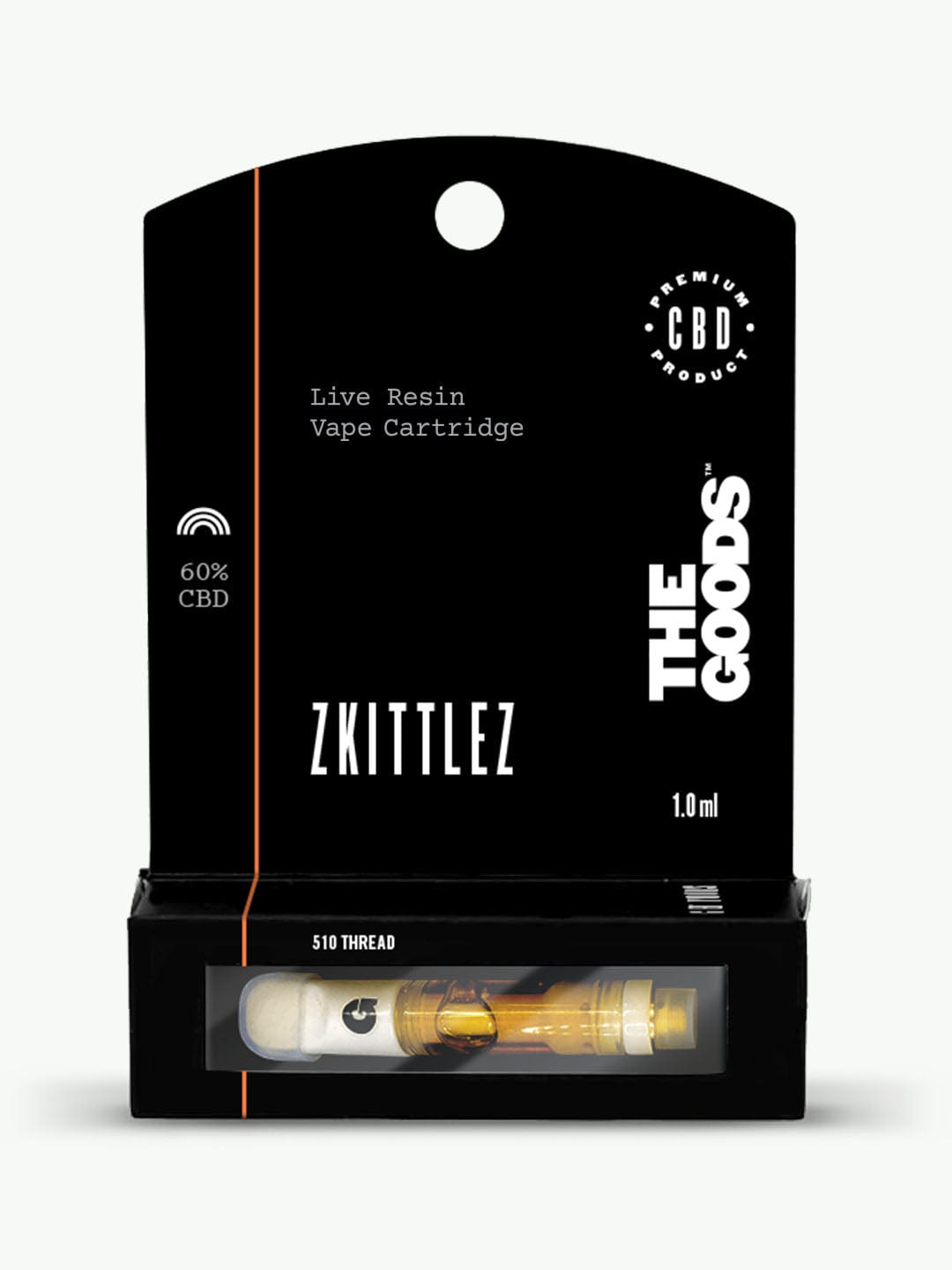 Zkittlez Live Resin 510 Cartridge 60% CBD 1.0ml