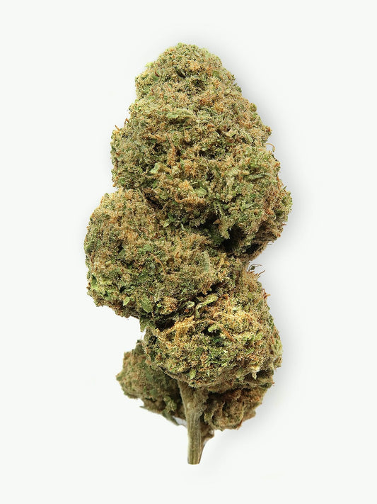 Zkittlez“ Hemp Flowers (CBD 8-13%) by HempElf, green-orange buds shown on a plain white background.