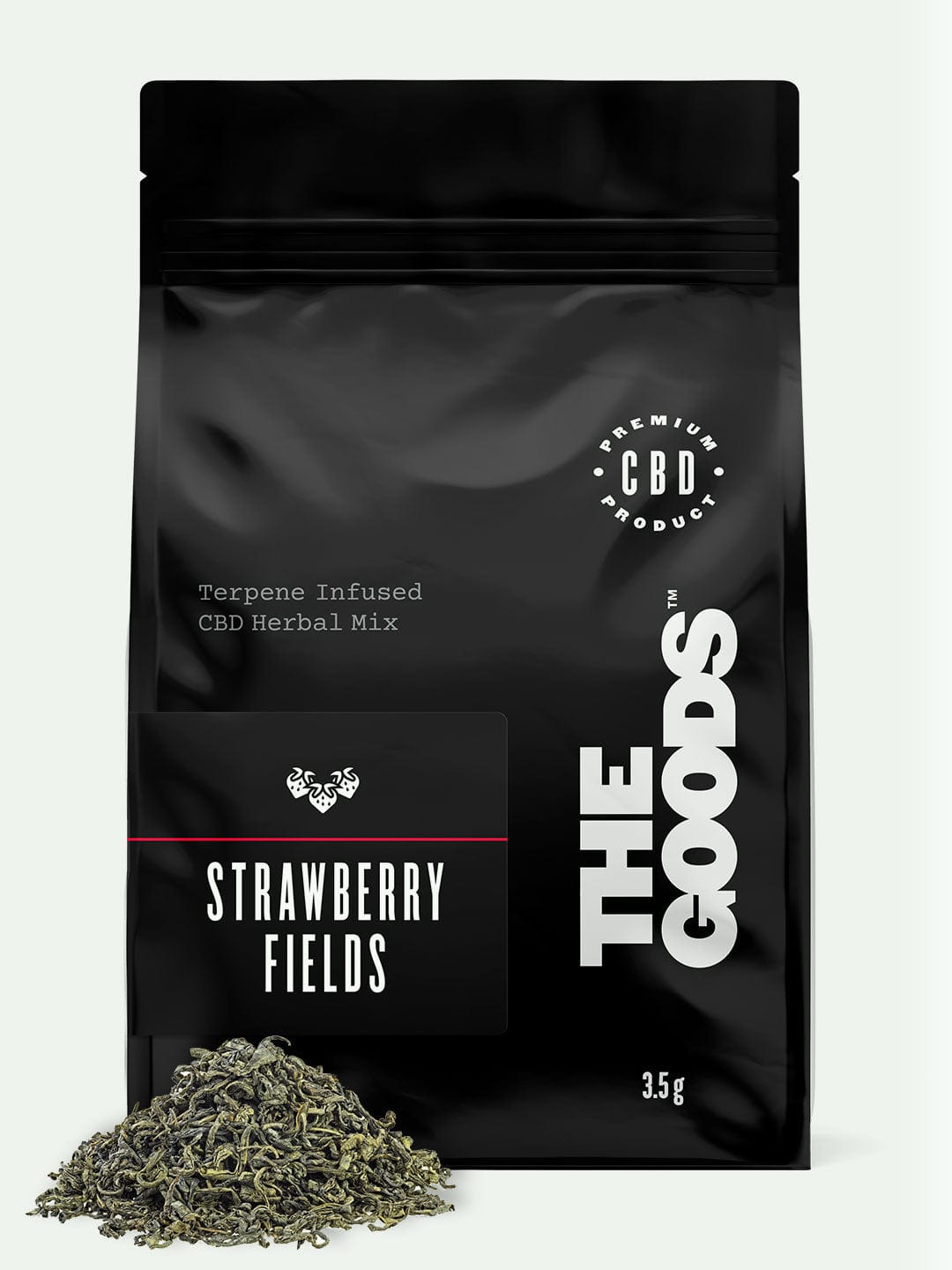 cbd herbal blend - strawberry fields