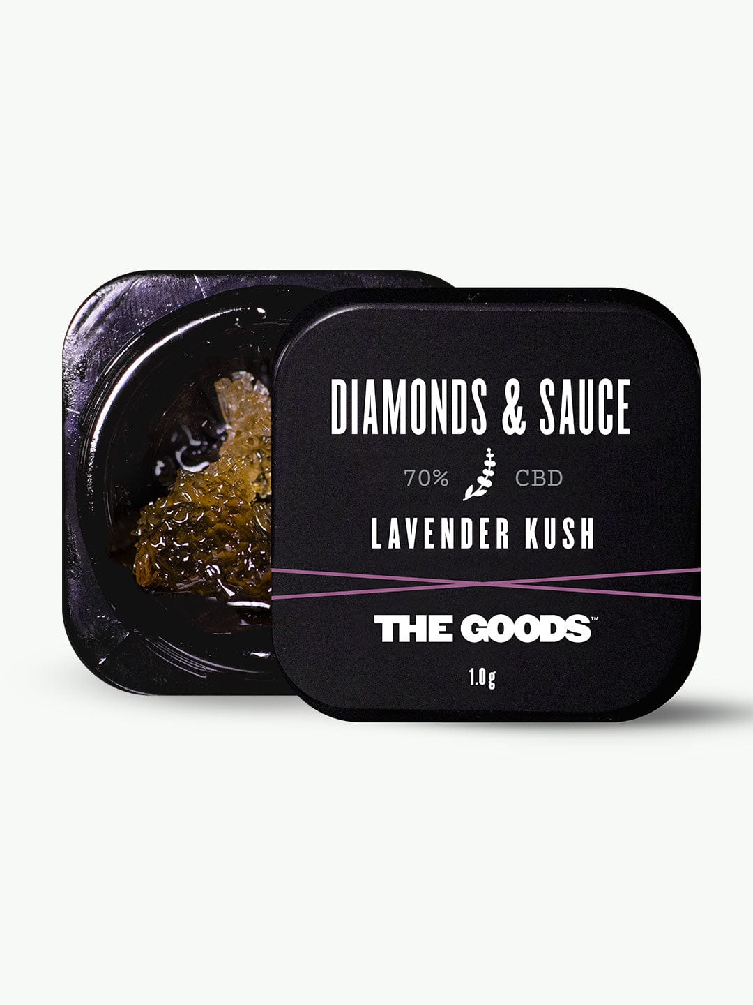 Lavender Kush | 1g Diamonds & Sauce | 70% CBDa