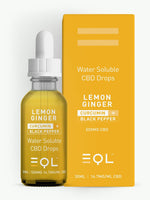 500mg CBD Water Soluble｜Black Pepper, Curcumin, Lemon & Ginger