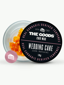 The Goods CBD Wax - Wedding Cake