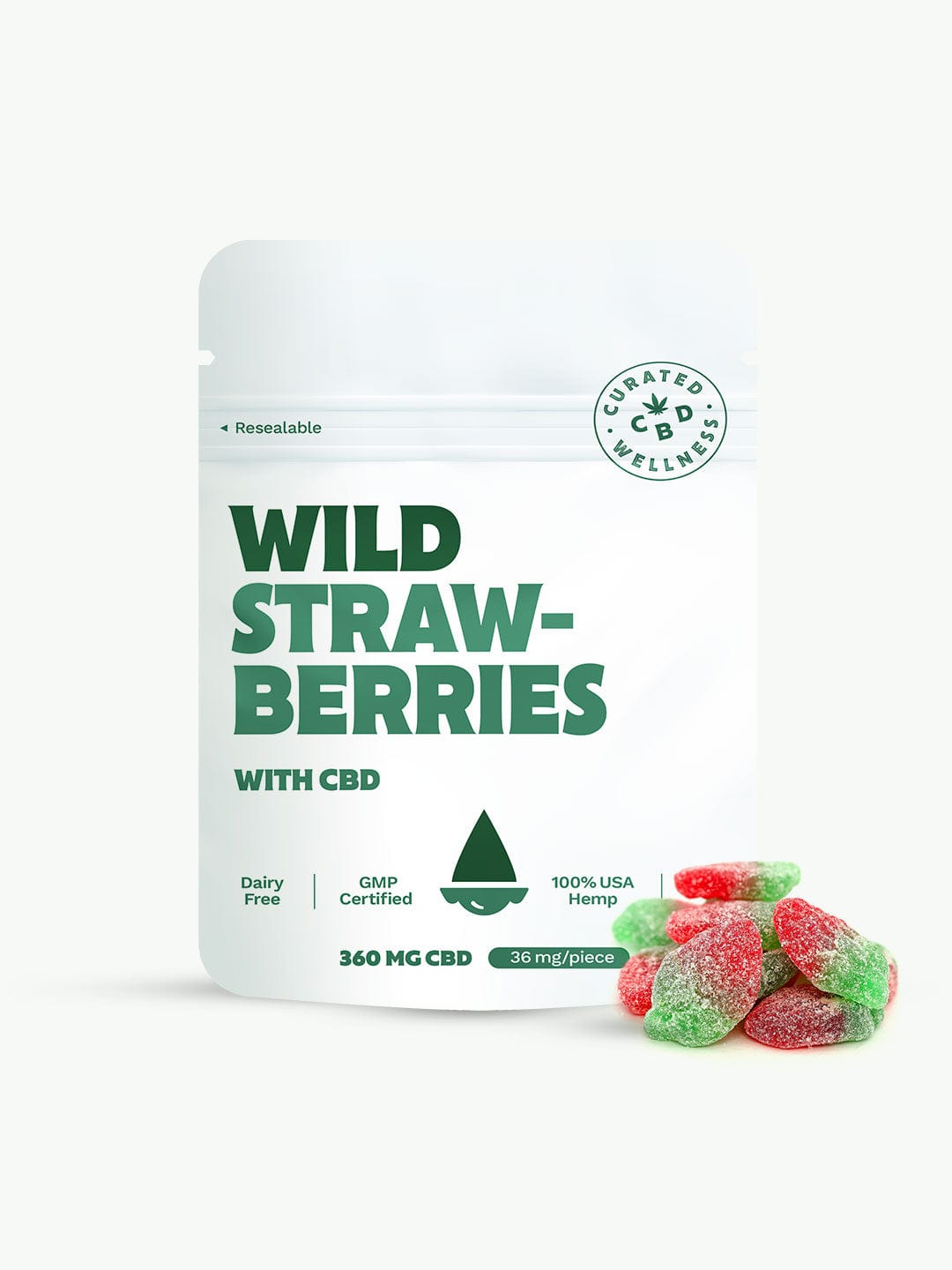 Wild Strawberries with CBD