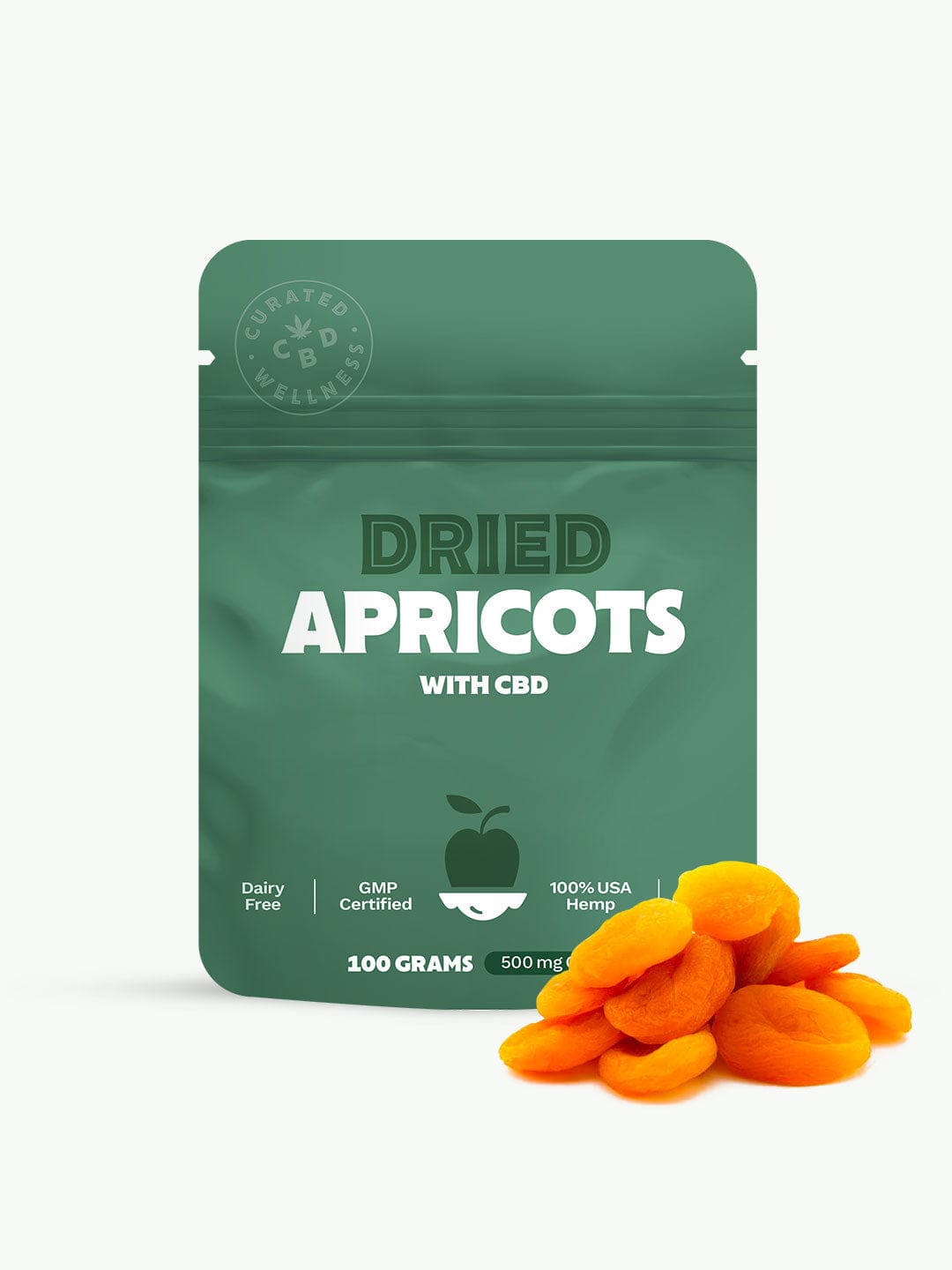 Dried Apricots Fruit with CBD | 100g | 500mg CBD