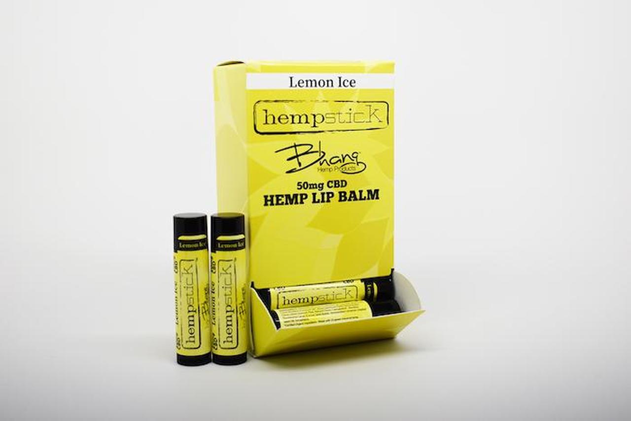 CBD Lip Balm UK | Lemon Ice| BHANG | 50mg CBD
