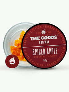 the goods spiced apple cbd wax