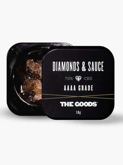 AAAA Grade | 1g Diamonds & Sauce | 70% CBDa