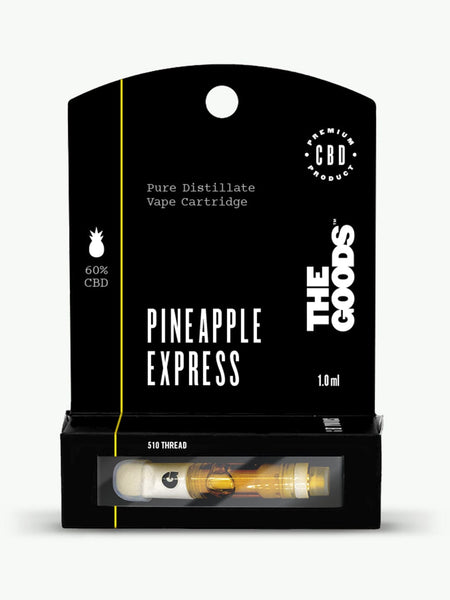 Pineapple Express Live Resin 510 Cartridge 60% CBD 1.0ml – HempElf.com