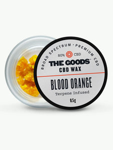 The Goods CBD Wax Blood Orange