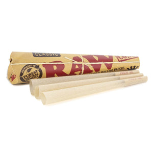 raw cones rolling papers